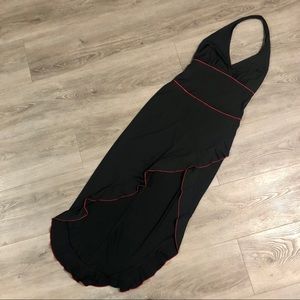 Vintage Ruffled Salsa Dress